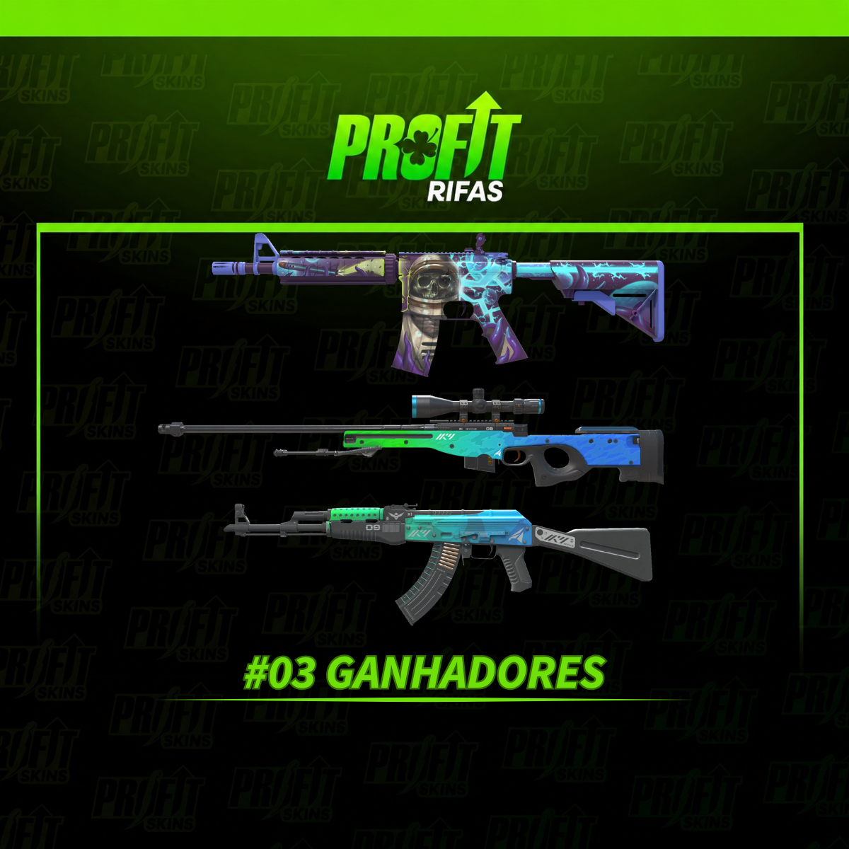 #03 GANHADORES | 10.07